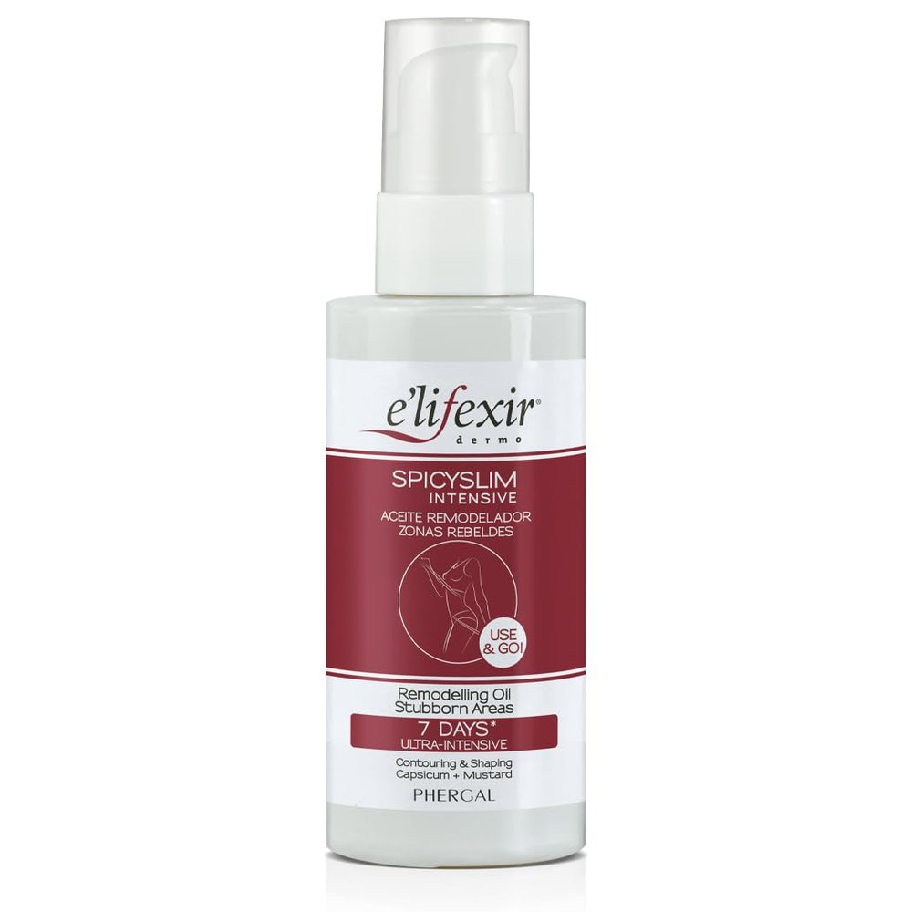 E'LIFEXIR Spicyslim Ultra Intensive Fat Burning Action Dry Oil Use Go ( 150 ml)