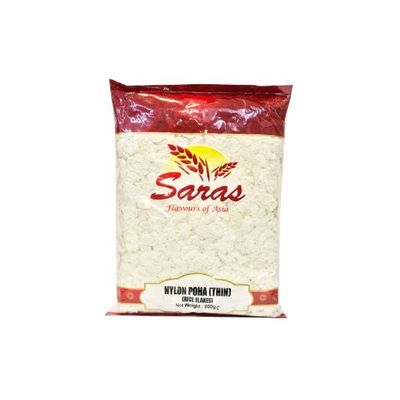 Saras Nylon Thin Poha 800G (Rice Flakes)