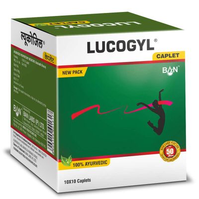 Ban Labs Lucogyl Caplet (100 Caplets)