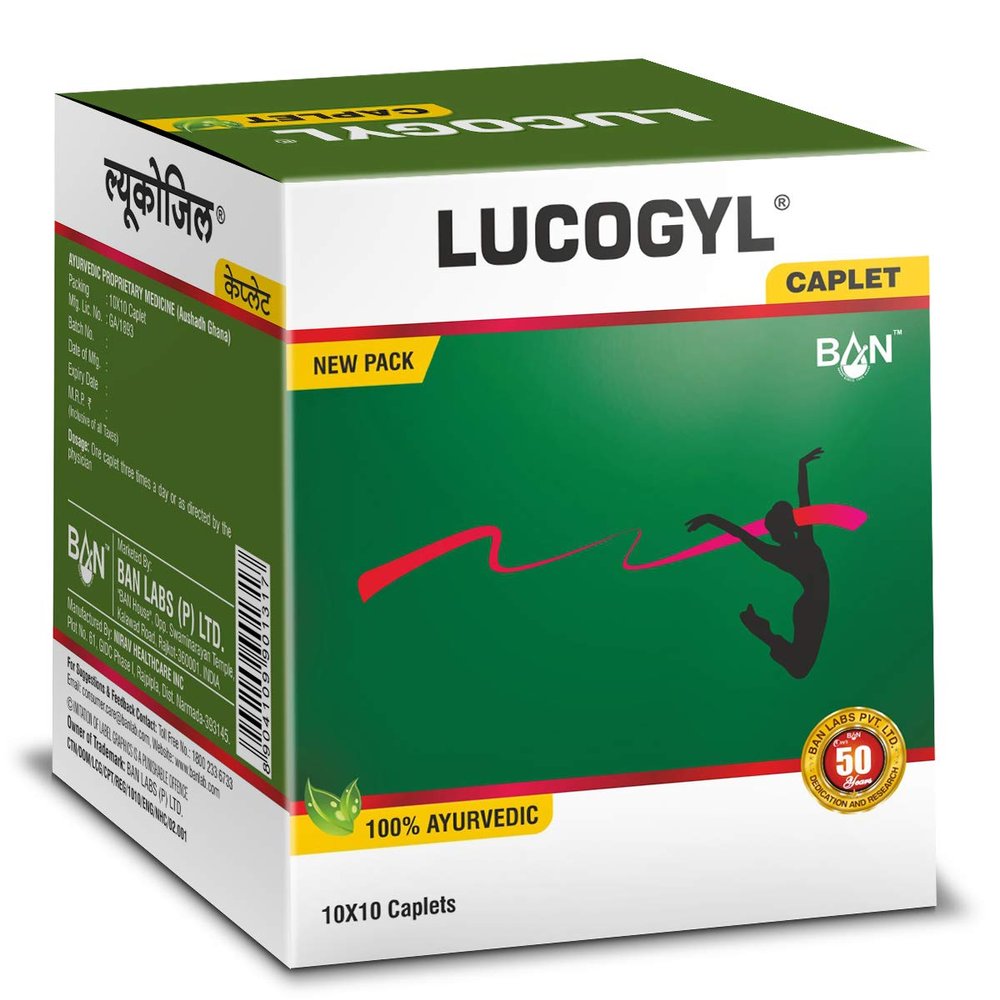 Ban Labs Lucogyl Caplet (100 Caplets)