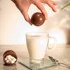 Hot Chocolate Bomb Belgian Milk Chocolate with mini marshmallows view 2