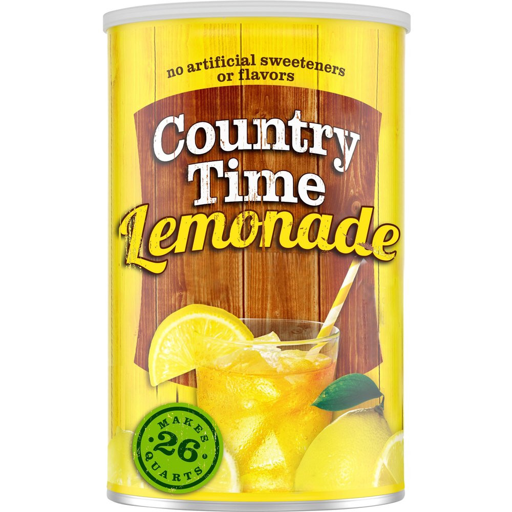 Country Time Lemonade Flavoured Drink Mix - Lemonade Powder, 1.78 Kg
