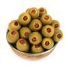 Dorri - Olives Stuffed Sundried Tomato in Brine 500g | Green Olives, Pickled Sundried Tomato, Mediterranean Flavour, Healthy Party Snack (from 250g to 3kg) view 1