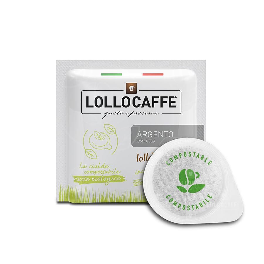 300 Pods Filter Paper 44 Mm Lollo Coffee 'Mixture Silver Espresso