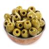Dorri - Marinated Olives Lemon, Garlic and Coriander 500g | Premium Green Olives, Greek Olives, Pickled Garlic, Healthy Party Snack (Available from 250g to 3kg) view 1