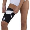Comfisleeve Urine Bag Suspensory Sleeve - Thigh (Black, S) view 1