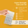 Healthspan Cod Liver Oil 1,000mg | Rich in Omega 3 Fatty Acids DHA & EPA | Brain, Eyes & Heart Health | Vitamin A & D3 | Vision, Bones, Teeth & Immune | Sustainably Sourced (120 Capsules) view 4