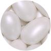 EinsSein 1kg Sugared Almonds Conchiglia white pearl Wedding sugar sweets almond dragees baptism dragee cake balls candy coated sweet for weddings favours gift box sugred fillers chocolate chocolates view 3