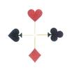 Morndew 24 PCS Casino Night Poker Cupcake Toppers for Las Vegas Theme Party Wedding Party Birthday Party Decorations view 3