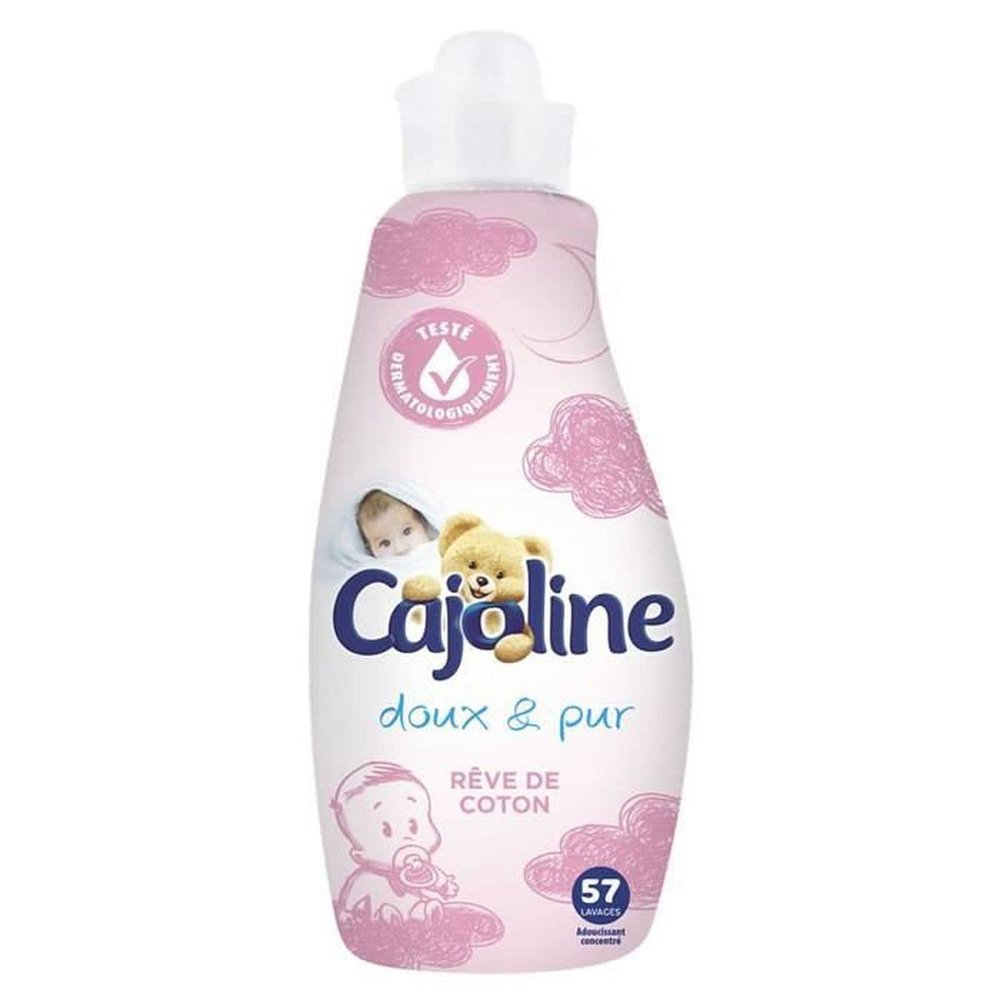 Entretien cajoline - softening soft & dream pure cotton - 1.40l - pack of 3