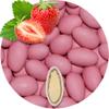 EinsSein 1kg Sugared Almonds Chocolate strawberry pink matt Chocolate Almonds wedding sugar sweets almond dragees baptism dragee cake balls candy coated sweet weddings favours drage gift fillers view 1