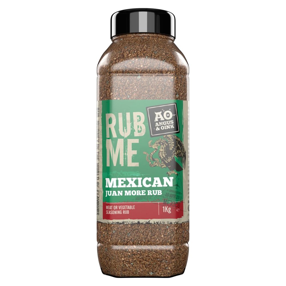 Angus & Oink Rub Me Mexican Jaun More BBQ Seasoning (POD)