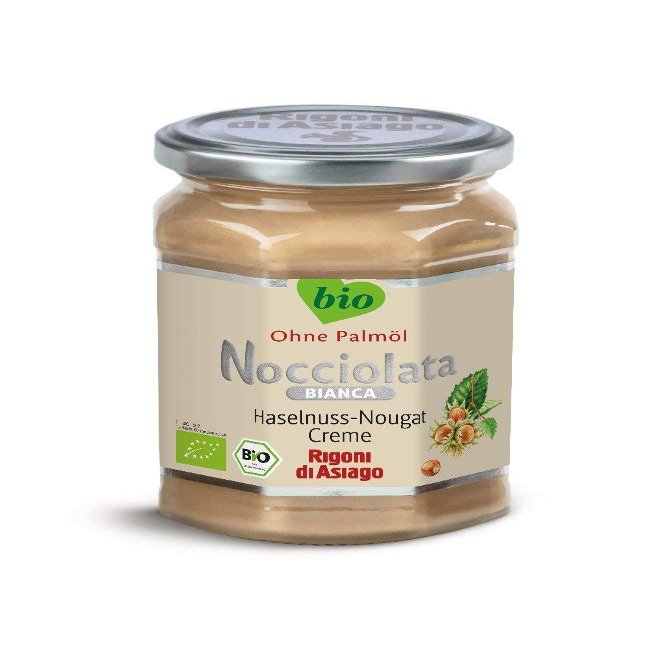 Rigoni di Asiago - Nocciolata Bianca Hazelnut Spread - 270 g - Pack of 6