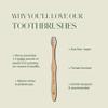 Bamboo Toothbrush, Brush Smile Repeat, Child, Soft, 1 Toothbrush, Plus Ultra view 4