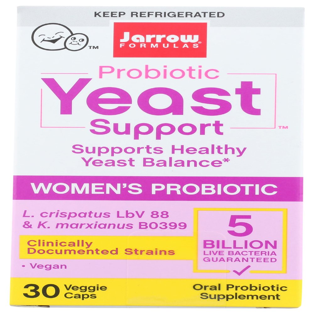 JARROW FORMULAS Yeast PF, 30 CT