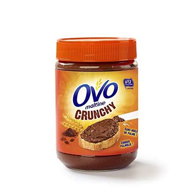 Ovomaltine - Paste to Spread Crunchy 360G - Lot of 4 - Price Per Lot - Fast Delivery