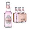 Fentimans Pink Grapefruit Tonic Water - Botanically Brewed Soft Drink - Exquisitely Crafted & Refreshing Soft Drinks - Gluten Free and Vegan Friendly - 4 x 200 ml Bottles view 1