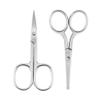LIVINGO Professional Small Ear Nose Hair Scissors, Curved and Safety Rounded Tip Grooming Trimming Beauty Shears for Nail, Toenail, Facial, Mustache, Eyebrows and Eyelashes 2 Pack view 1