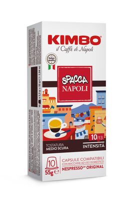 720 Kimbo Capsules Compatible with Nespresso Napoli