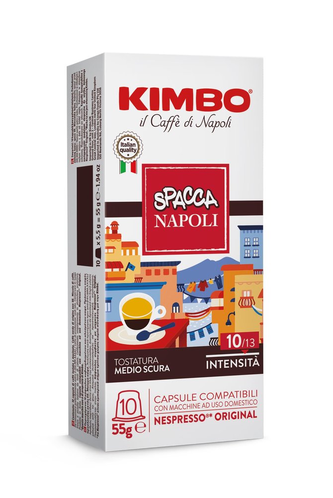 720 Kimbo Capsules Compatible with Nespresso Napoli