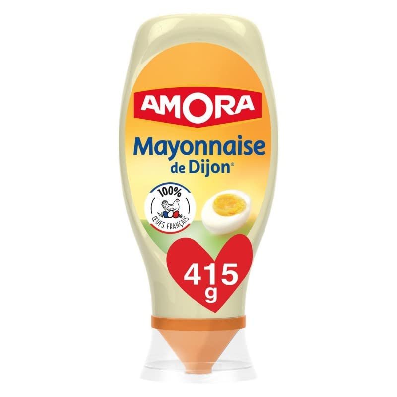Amora - Mayonnaise Natural Soft 415g - Lot of 4 - Price Per Lot - Fast Delivery