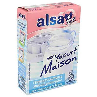 Alsa - My Homemade Yogurt 8G - Lot of 4 - Price Per Lot - Fast Delivery