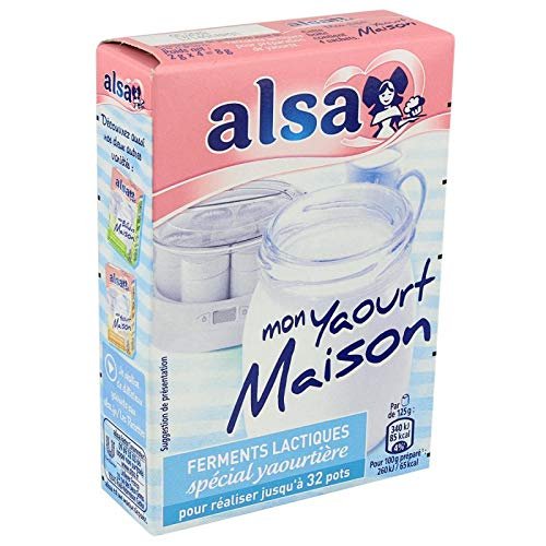 Alsa - My Homemade Yogurt 8G - Lot of 4 - Price Per Lot - Fast Delivery