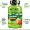 NATURELO Glucosamine (1500mg 2kcl) formulated with Chondroitin, MSM, Boswellia and Vitamin C for Collagen Formation Supporting Cartilage & Bone - 120 Capsules | 1 Month Supply view 4