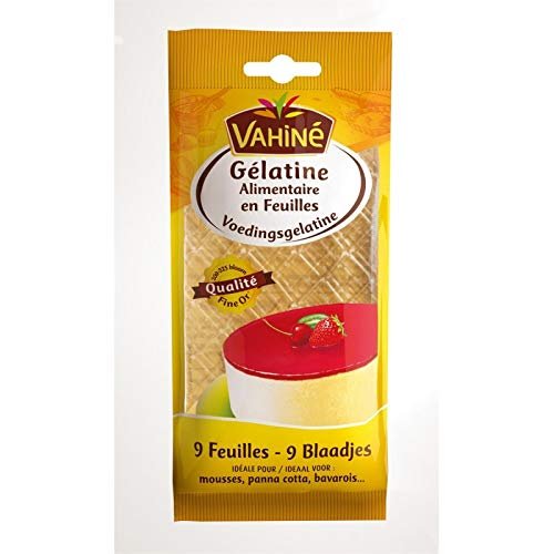 Vahin - Leaves Gelatin 17G - Lot of 4 - Price Per Lot - Fast Delivery