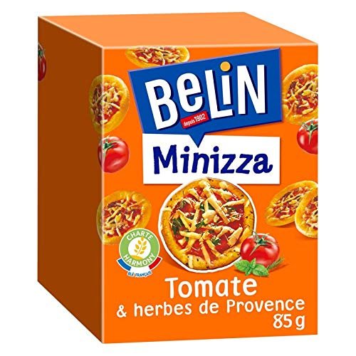 Belin - Crackers Minizza Tomato 85G - Lot of 4 - Price Per Lot - Fast Delivery