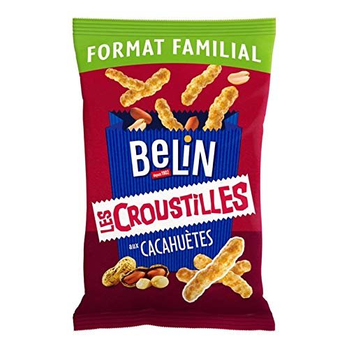Belin - Chips Cacahuetes 138G - Lot of 4 - Price Per Lot - Fast Delivery