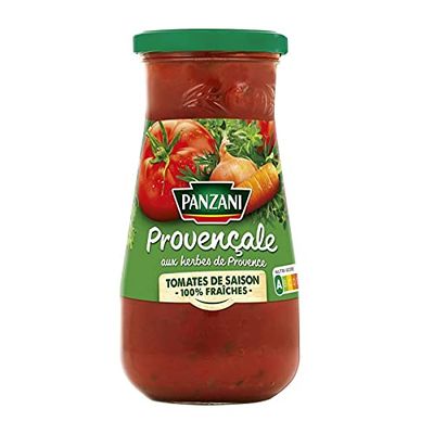 Panzani - Sauce Flavor Full Glass Provencal 425G - Lot of 4 - Price Per Lot - Fast Delivery
