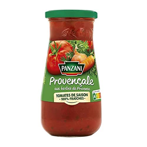 Panzani - Sauce Flavor Full Glass Provencal 425G - Lot of 4 - Price Per Lot - Fast Delivery