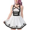 LittleForBig Overall Skirt Romper  Bunny Overall Skirt Black XS view 1