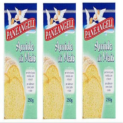 3X Paneangeli Amido di Corn Cornstarch for Soft Dough Cake 250 gr