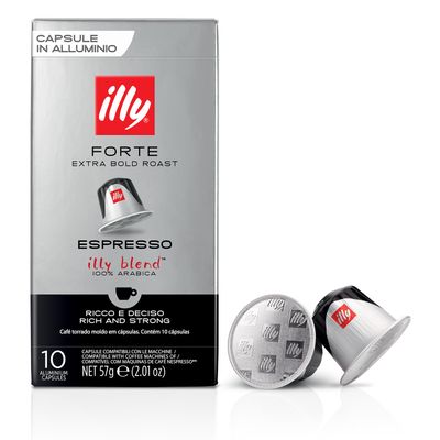 Illy Forte Nespresso Compatible Capsules 57g