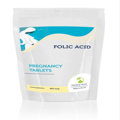 FOLIC Acid 400mcg Vitamin B9 Pregnancy 120