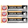 Arm & Hammer Charcoal White Peppermint Toothpaste 75ml - 3 Multipack view 1
