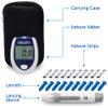 KetoBM Blood Ketone Meter Kit for Keto Diet Testing - Complete Test Kit with Monitor, Strips, Lancing Device & Lancets view 2