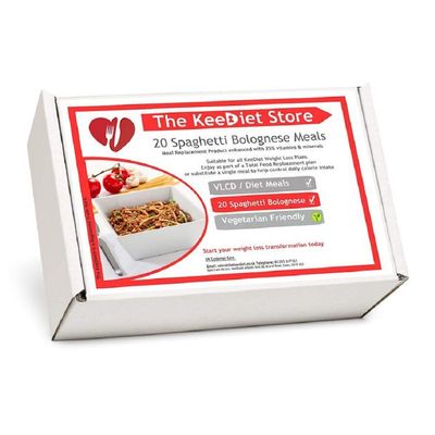 20 Spaghetti Bolognese Meal Replacements VLCD Diet Meals by KeeDiet