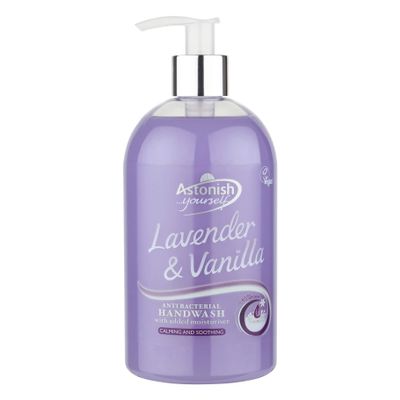 Astonish Antibacterial Lavender & Vanilla Liquid Hand Wash, 500 ml
