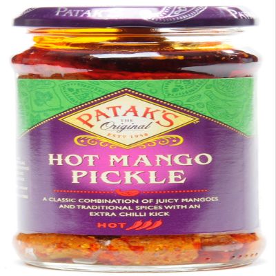 Pataks Pickles and Chutney (Hot Mango Chutney 2 x 283g)