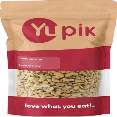 Yupik Nuts Cashews, Large Pieces, 2.2 lb