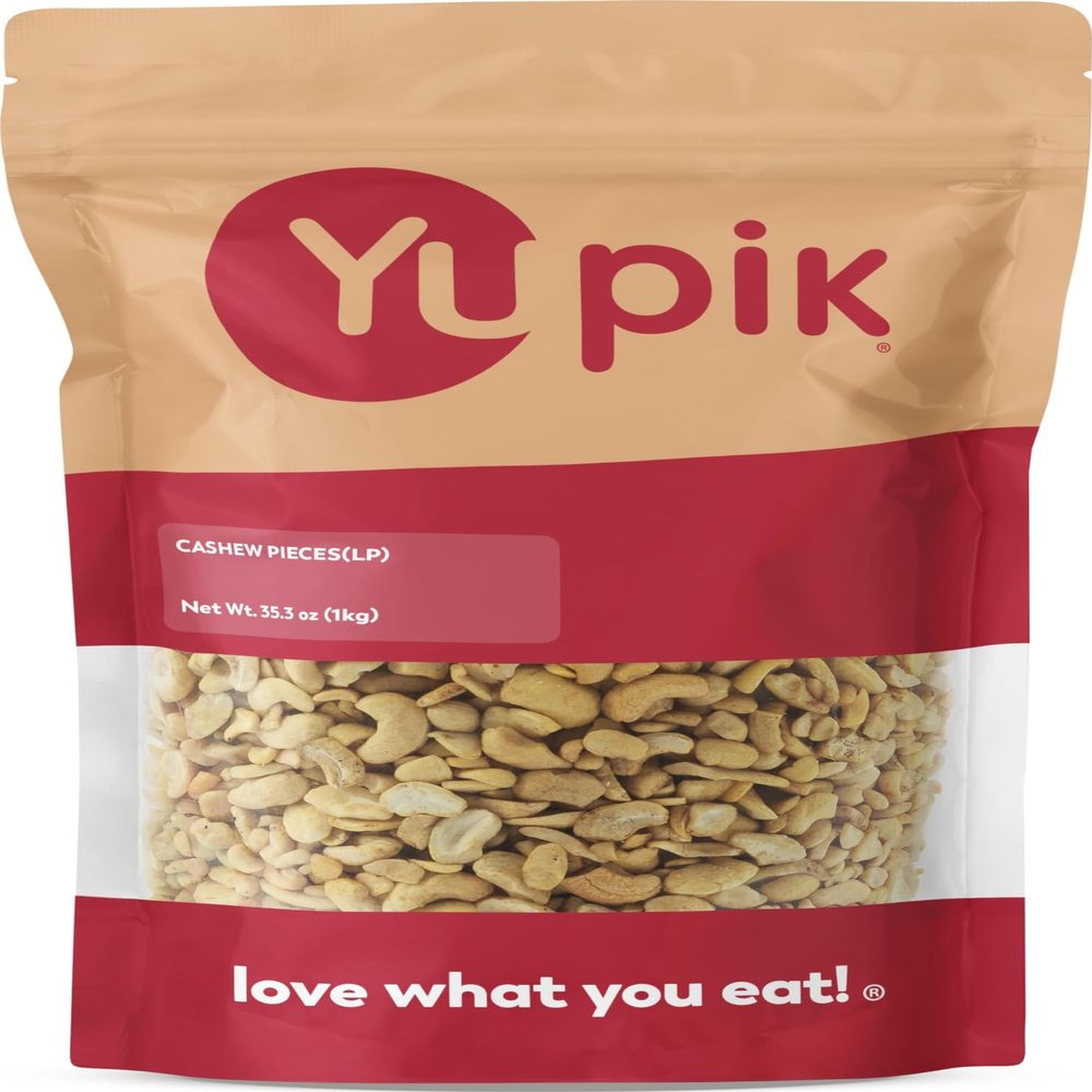 Yupik Nuts Cashews, Large Pieces, 2.2 lb