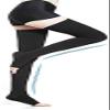 6 PCS Thigh High Compression Sleeves for Women and Men by Pedimend | Firm Support Graduated Varicose Veins Stockings, Travel, Casual-Formal Hosiery (Black) view 2