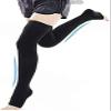 6 PCS Thigh High Compression Sleeves for Women and Men by Pedimend | Firm Support Graduated Varicose Veins Stockings, Travel, Casual-Formal Hosiery (Black) view 4