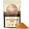 Sevenhills Wholefoods Organic 7 Mushroom Blend Powder 500g with Lion's Mane, Reishi, Chaga, Cordyceps, Tremella, Maitake & Shiitake view 1