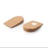 Kaps Natural Cork Heel Lift Support With Self-Adhesive Backing, Shock Absorbing Helps With Achilles Tendonitis Heel Spurs Heel Pain, Men / UK 7-12 / EUR 40-46, Beige view 4