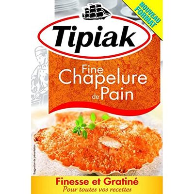 Tipiak Fine Bread Crumbs 275 g (Pack of 4)