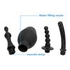 Careforyou Anal Douche Enema Bulb Vaginal Douche Enema Cleaner for Womens or Mans Health (Black-310ml 3 Nozzle) view 2